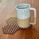 sous verres motif nid d'abeilles.webp