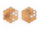 sous verres motif hexagone personnalisé3.webp