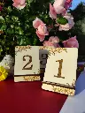 numeros de table en bois, chevalet pour mariage en bois2.webp