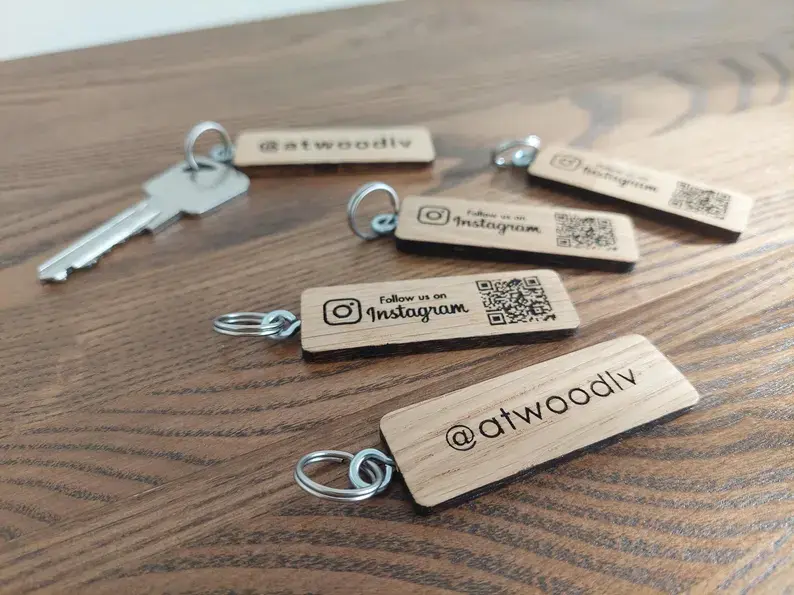 Porte-clés avec code QR personnalisé3.webp