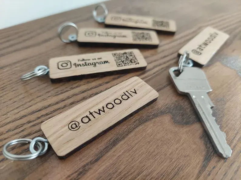 Porte-clés avec code QR personnalisé1.webp