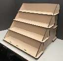 Présentoir pour expositions en bois 