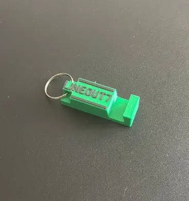 Support téléphone porte-clés