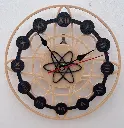 pendule avec chiffres romains