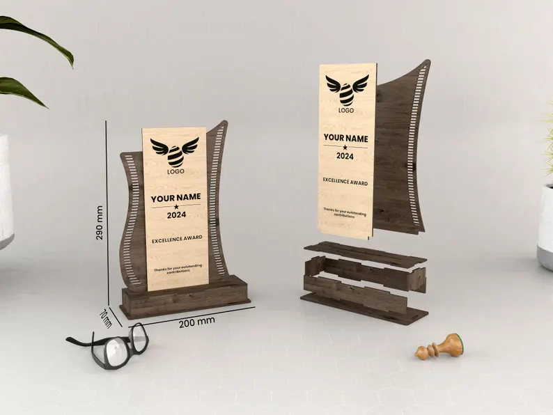 Trophées géométriques spécial award