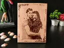 Portrait en bois