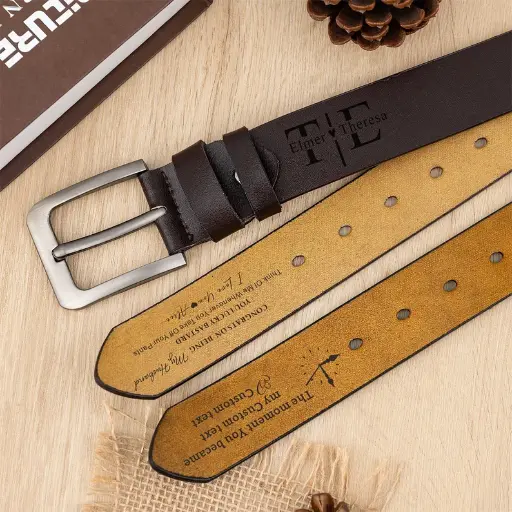 personnalisation de votre ceinture avec gravure